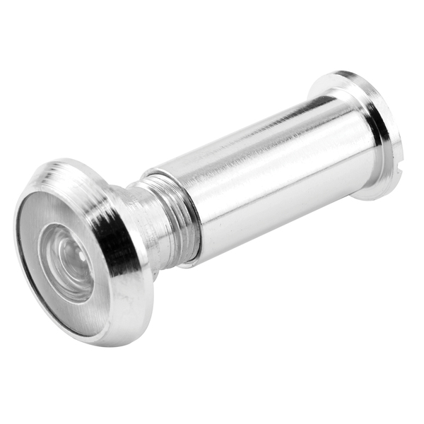 Prime-Line Door Viewer, 9/16 in. Bore, 180-Degree View Angle, Chrome Plated 5 Pack MP4185-5